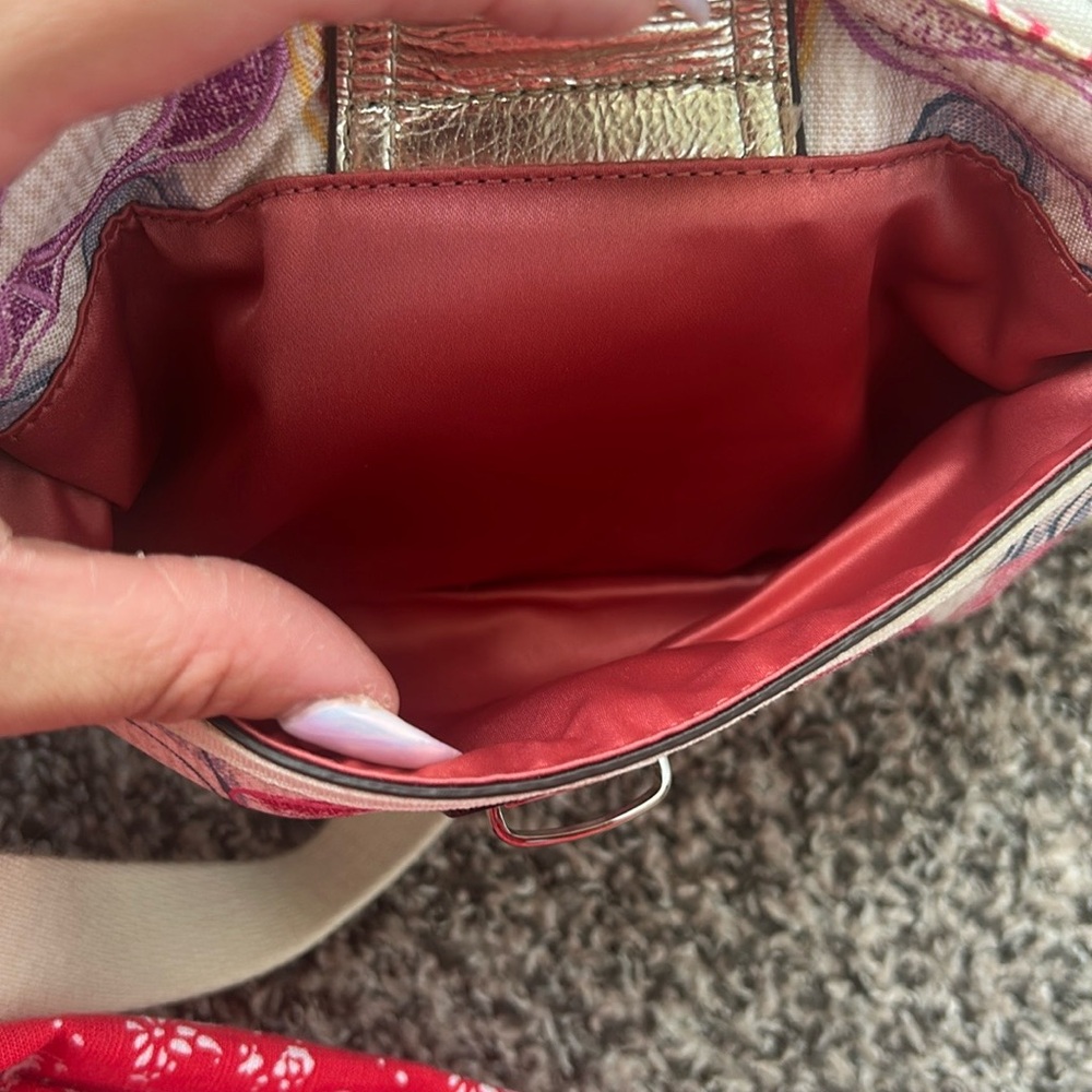 NWT Y2K Coach Poppy Dream Crossbody Bag with Signature Monogram - Picture 9 of 14